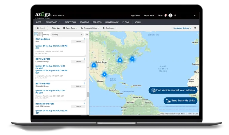 6388fedf3647b35931568bbe Azuga GPS Tracking Dashboard 768x453